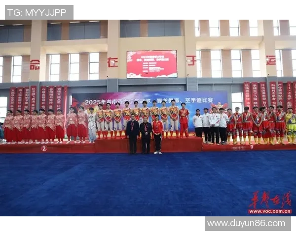 1金2银2铜！湖南涉外经济学院学子开放2025省大学生空手道竞赛