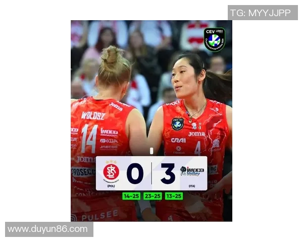 31岁朱婷闪烁欧冠！斩16分全场最高+获MVP 队友仿照她招牌动作问候